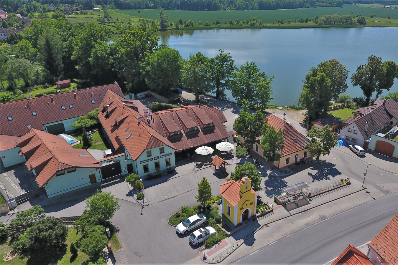 Pohled z dronu